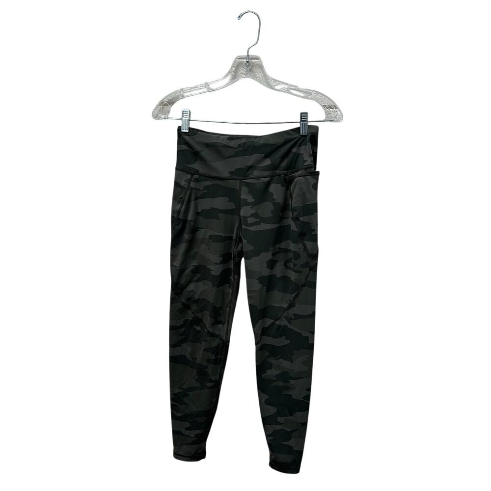 Sweaty Betty Power 7/8 Length leggings in a green camo print size S